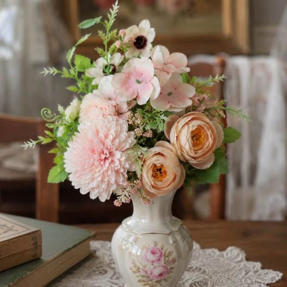 22 Faux Blush Pink Floral Bundles Wedding Decor Centerpieces Bouquets Spring